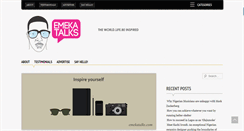 Desktop Screenshot of emekatalks.com